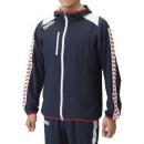 【チームウェア】ASS4JKU001　NVWT　アリーナ　ジャケット 個人名サービス