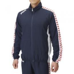 【チームウェア】ASS4JKU003　NVWT　アリーナ　ジャケット 個人名サービス